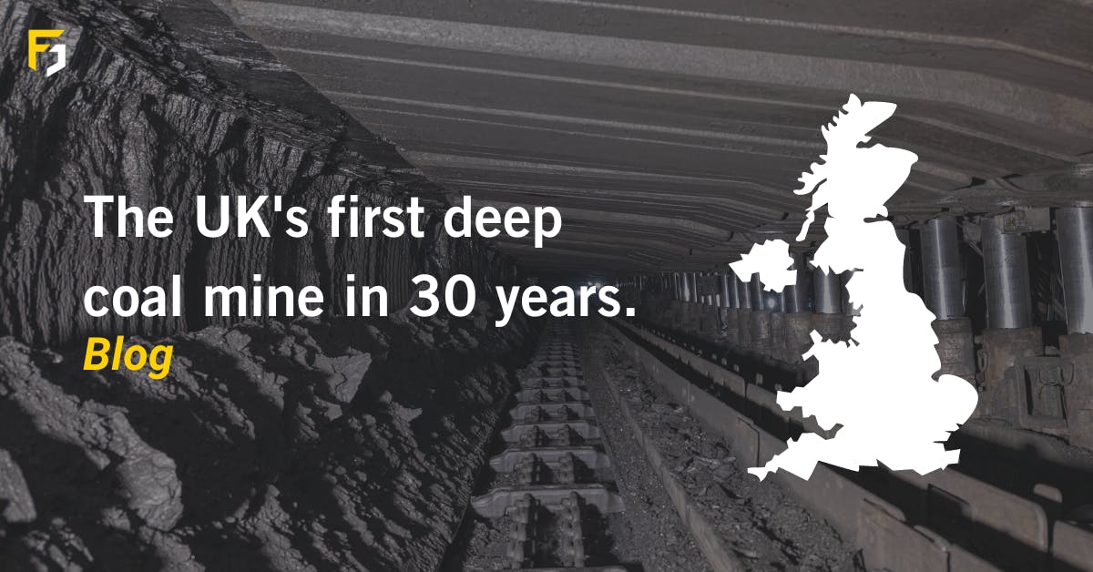 The UK's First Deep Coal Mine in 30 Years