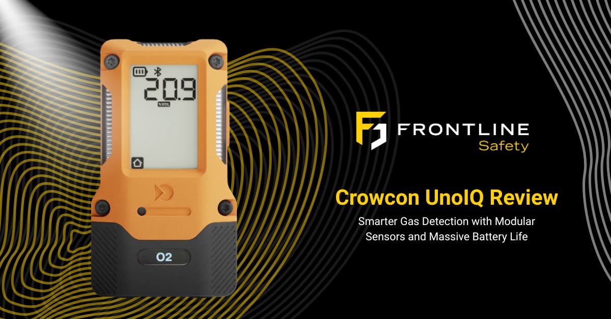 Crowcon UnoIQ Review: Smarter Gas Detection with Modular Sensors and Massive Battery Life