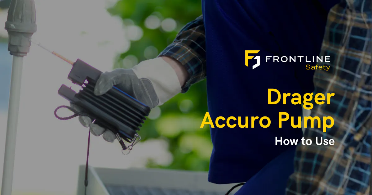How to Use the Drager Accuro Pump - Frontline Safety UK