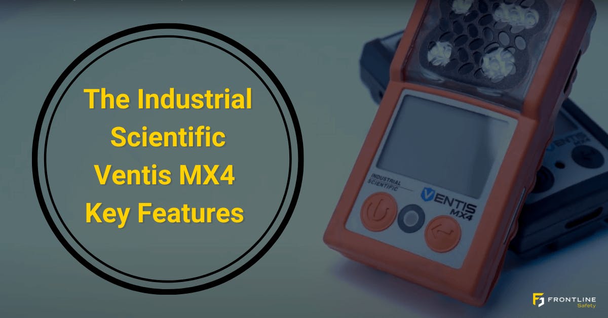 Industrial Scientific Ventis MX4 Key Features