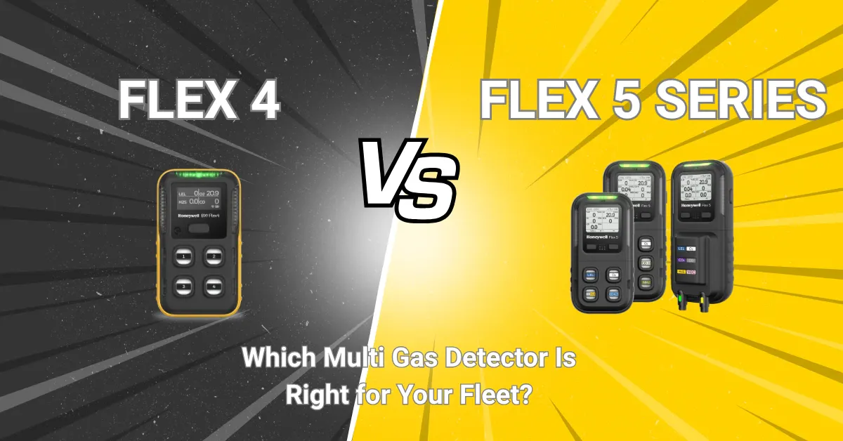 Honeywell BW Flex 4 vs Flex 5 Series: Which Multi Gas Detector Is Right for Your Fleet?