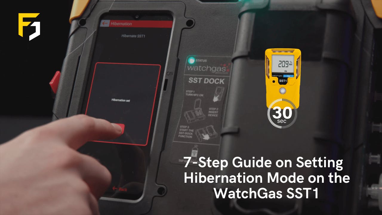 How to Set Hibernation Mode on the WatchGas SST1 Disposable Detector