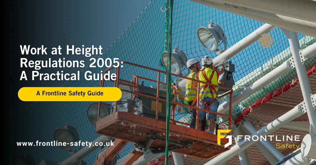 Work at Height Regulations 2005: A Practical Guide Blog Cover