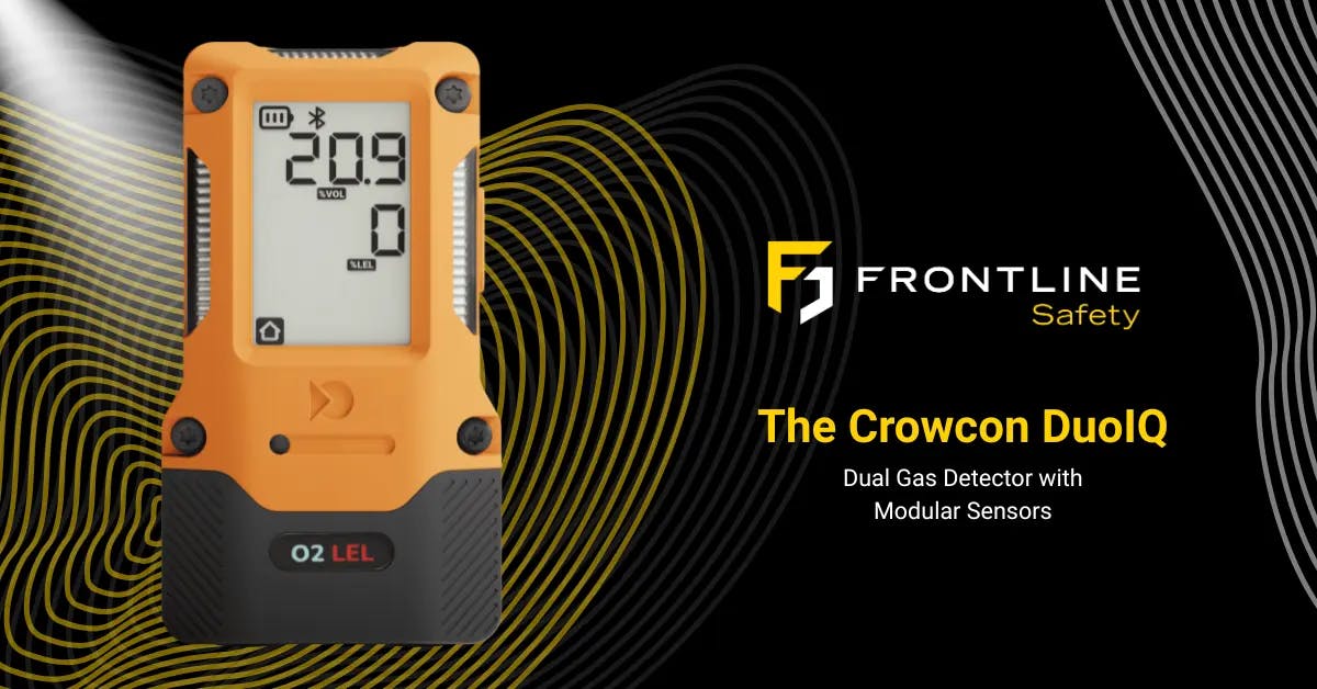 The Crowcon DuoIQ: Dual Gas Detector with Modular Sensors