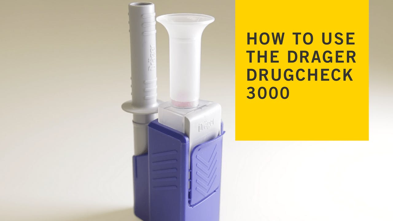 Drager DrugCheck 3000 - How to Use It
