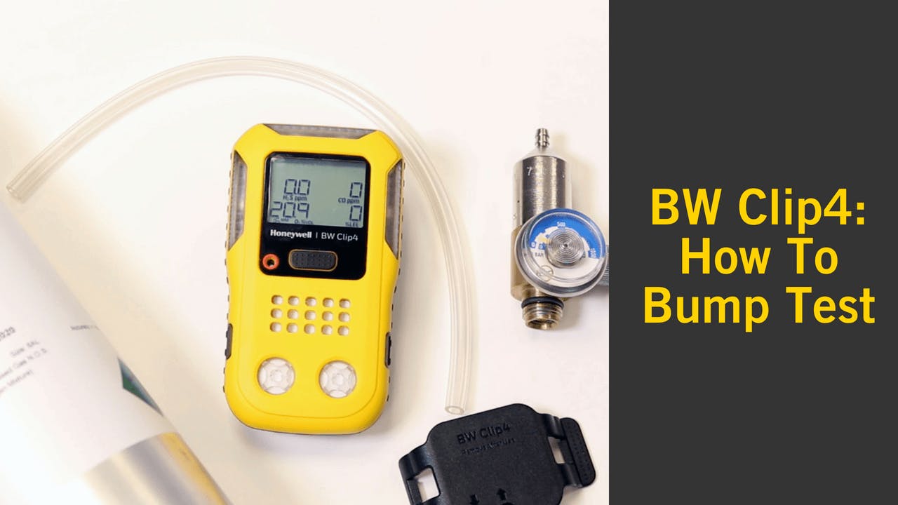 Honeywell BW Clip4 - How to Bump Test