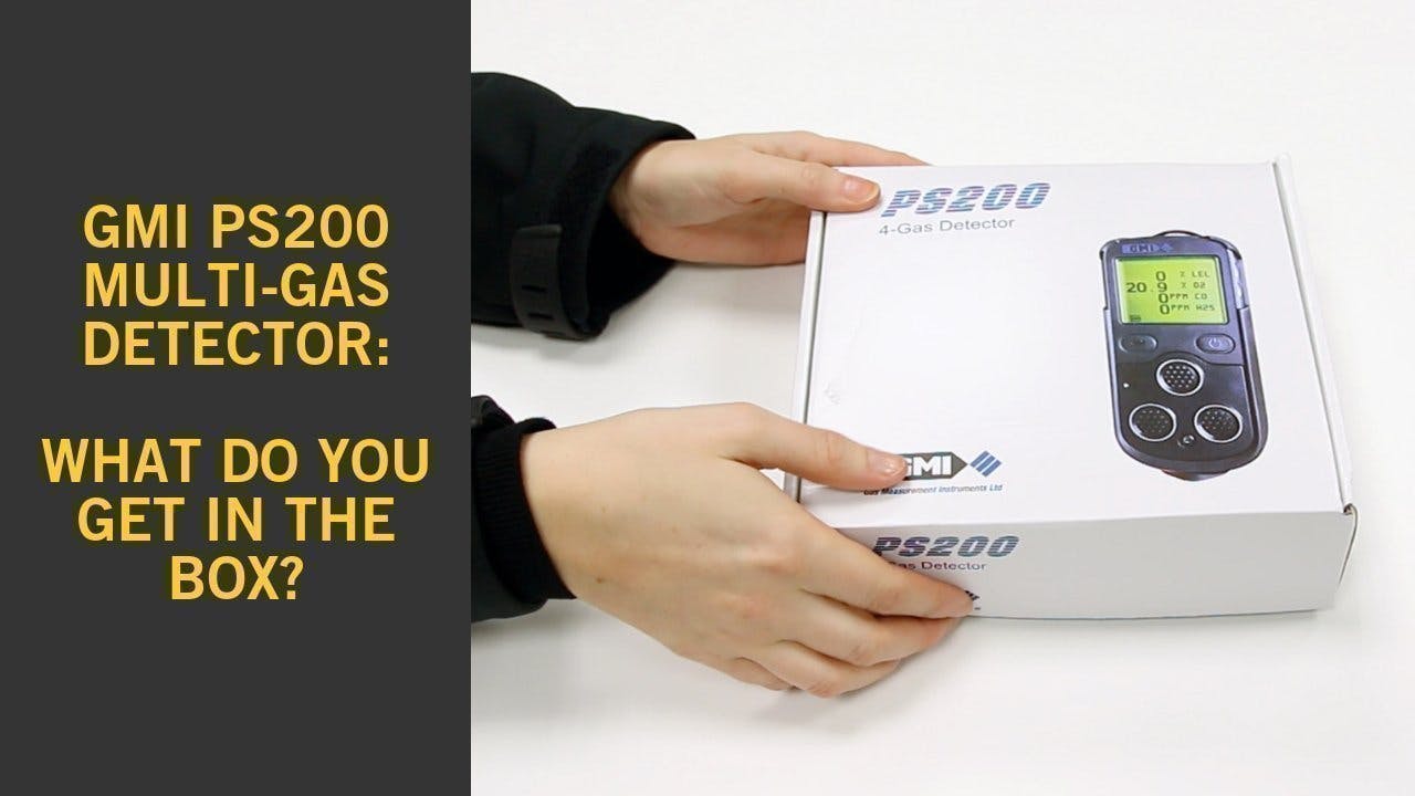 PS200 Multi-Gas Detector from GMI - What's In the Box?