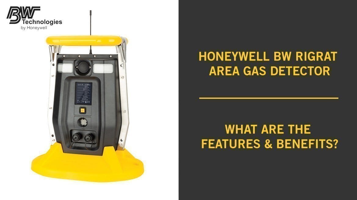 NEW - Honeywell BW RigRat Area Gas Detector