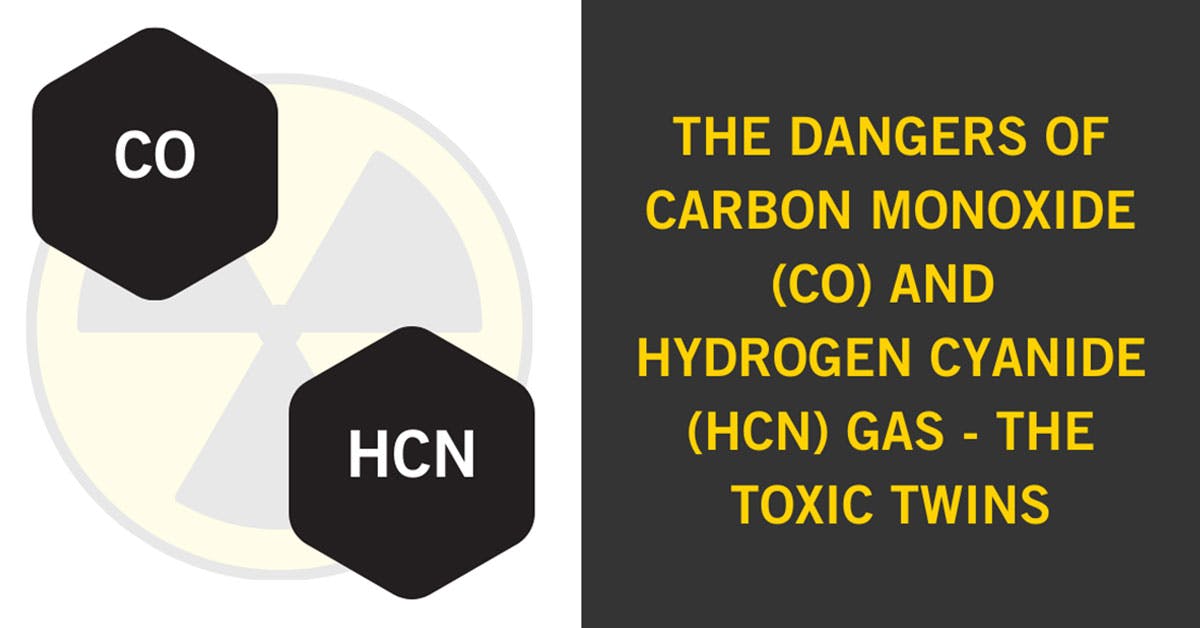 The Dangers of Carbon Monoxide (CO) and Hydrogen Cyanide (HCN) Gas - the Toxic Twins