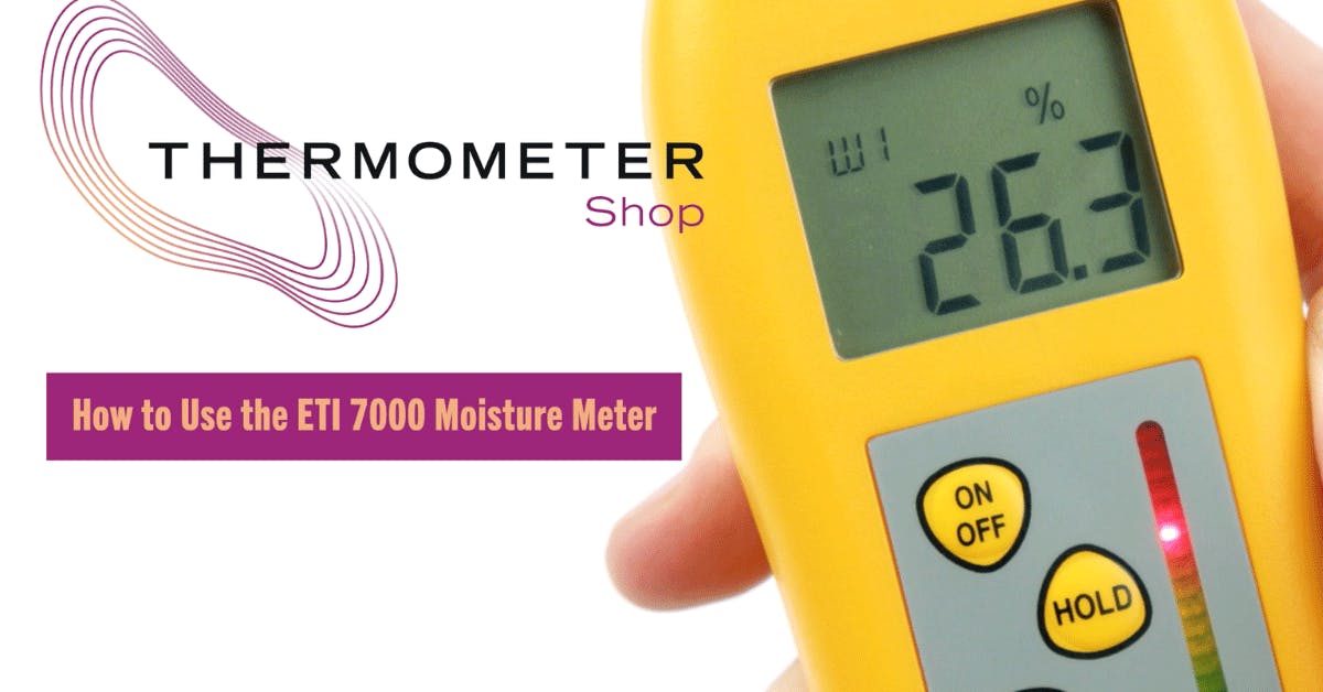 How to Use the ETI 7000 Moisture Meter