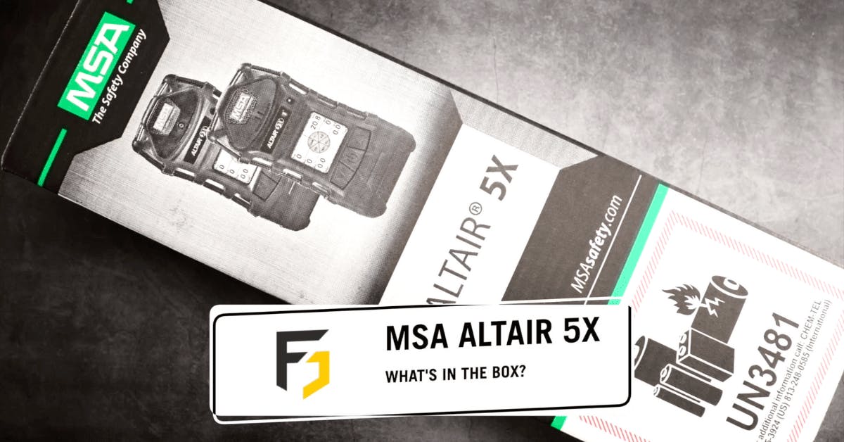 MSA ALTAIR 5X What's Included in The Box?