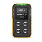 Black and yellow BW Flex4 Multi Gas Detector with 4 sensors and monochrome display.