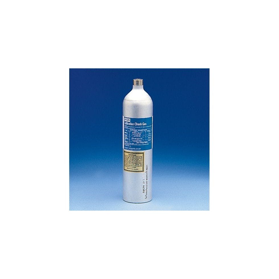 MSA Calibration Gas Cylinder (34L) 10 ppm / CL2 in N2