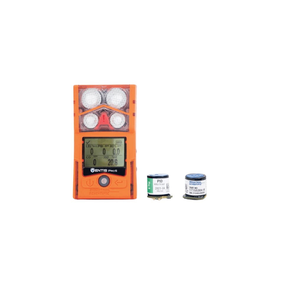 Industrial Scientific Ventis MX4 Personal Multi-Gas Monitor (LEL