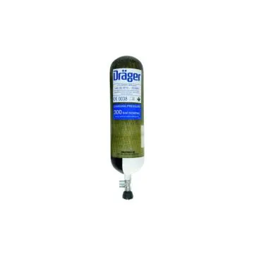 Drager 9L 200 bar (Right Angle Valve) - Carb. Comp