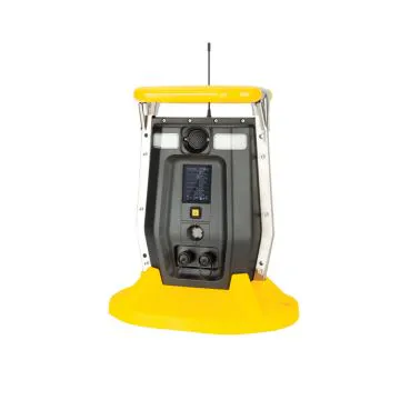 Honeywell BW RigRat Area Gas Detector - Multi-Gas Area Detector with 6 sensor slots in bright yellow