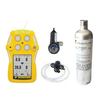 Equipment for manually calibrating the BW GasAlert Quattro