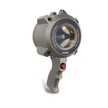 Triple IR Flame Detector from FGD with red button