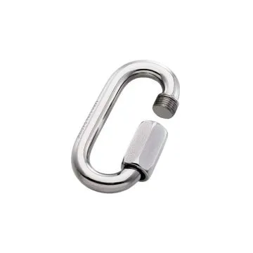 Abtech Safety Ltd Oval Maillon Rapide connector for use with lanyards and harnesses in fall protection systems when working at height