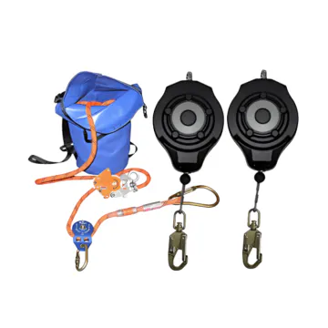 Abtech HONOR-T 25m Horizontal Fall Arrest System with two TORQ® AB15T devices

