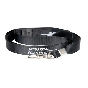 Image of the GasBadge pro neck lanyard to allow for hands free gas monitoring