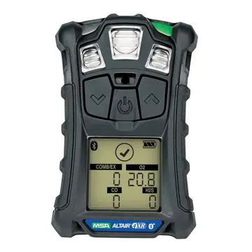 MSA ALTAIR 4XR - with LCD screen and 4 gases displayed