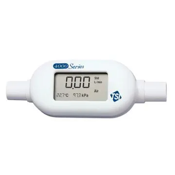 TSI High Flow Flowmeter - 300 L/min (Air / O2 / N2) 22mm