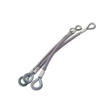 Abtech 2.0m Wire Anchor Sling c/w Plastic Cover