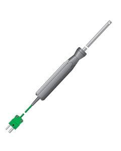 ETI Air or Gas Probe (4.5 x 130 mm) (323-300) with a coiled lead for measuring air or gases