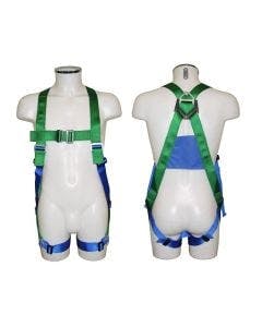 Abtech Safety Ltd standard single-point harness with a rear dorsal attachment point, to be worn by a user when working at height