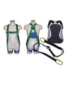Abtech Access Platform Kit is designed for workers working on platforms. This kit includes a harness, Adjustable Restraint Lanyard and a Kit Bag
