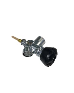 MSA Safety Cylinder valve with pressure gauge 300 bar for use with MSA gas cylinders 