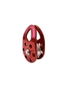Abtech Safety single pulley (RP012) designed for use while working at a height to prevent damage to ropes by reducing friction
