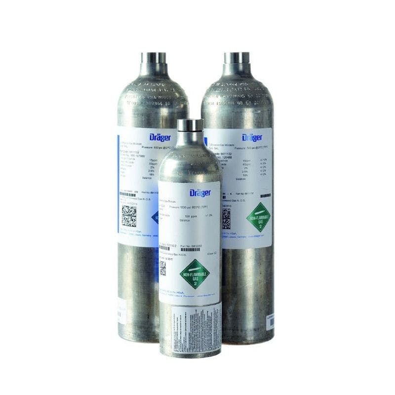 Drager Calibration Gas 58L Bottle