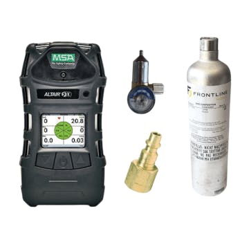 MSA 5X Calibration Kit for a manual calibration