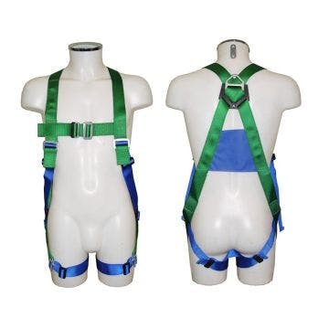 Abtech Safety Ltd standard single-point harness with a rear dorsal attachment point, to be worn by a user when working at height