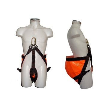 Abtech Safety Ltd Rescue nappy (ABNAP) hi vis rescue triangle for confined space application types where access is limited 