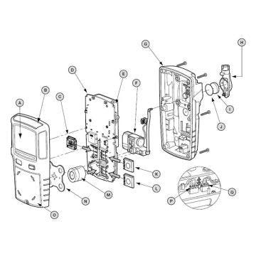 BW GasAlertMax XT II - Buy Replacement Parts and Accessories