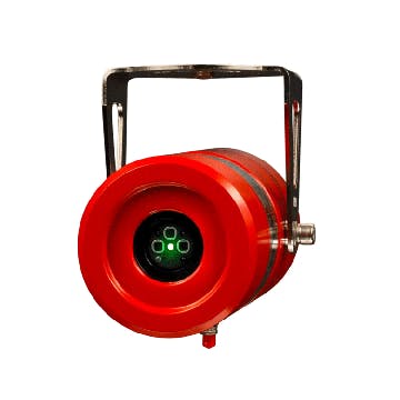 Crowcon FGard IR3 Flame Detector - Red and front facing