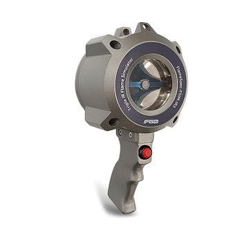 Triple IR Flame Detector from FGD with red button