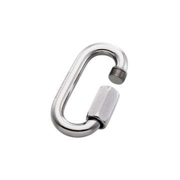 Abtech Safety Ltd Oval Maillon Rapide connector for use with lanyards and harnesses in fall protection systems when working at height