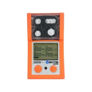 Industrial Scientific Ventis MX4 Multi-Gas Detector to detect gas