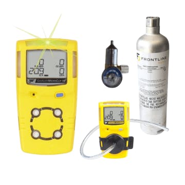 BW GasAlertMicroClip XL (2 Year) Calibration Kit with everything needed for a manual calibration