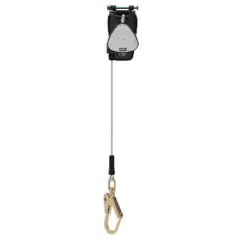MSA V-EDGE Leading Edge Self-Retracting Lifeline with a single cable and gold connector