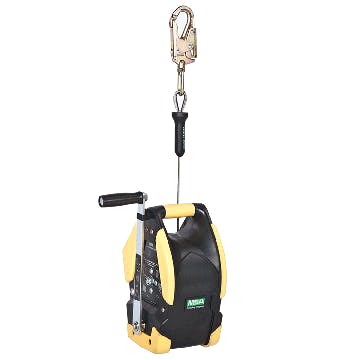 MSA Workman Winch with a 15 metre galvanised cable