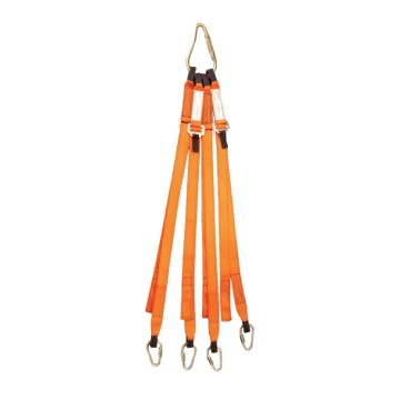 Abtech Adjustable Stretcher Bridles with Scaffold Twistlocks