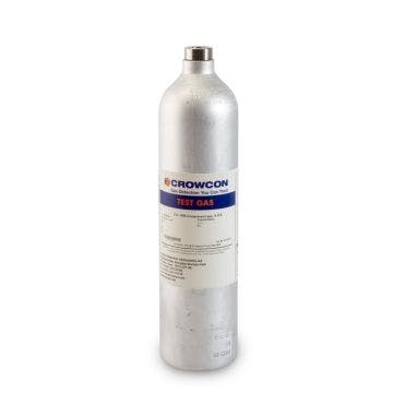 Crowcon Calibration Gas Cylinder - used for bump testing and calibrating gas detectors. 