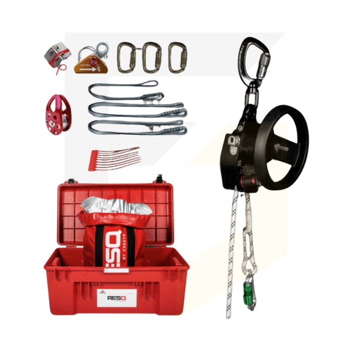 Rescue and evacuation device by Cresto Safety designed for workers at height in the wind industry