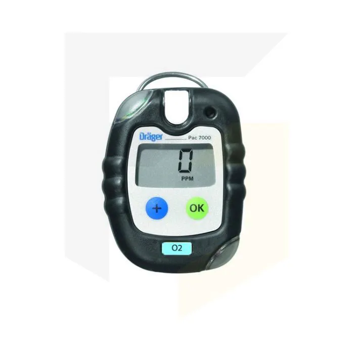 Drager Pac 7000 Oxygen O2 Personal Gas Detector product image