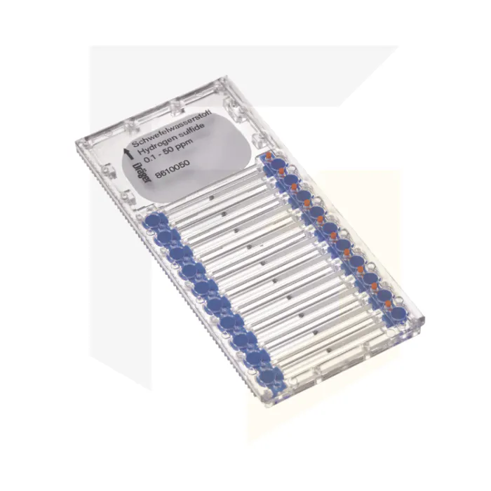 Drager MicroTubes Hydrogen Sulphide 0.1-50 ppm (10 pk) for Drager X-act 7000
